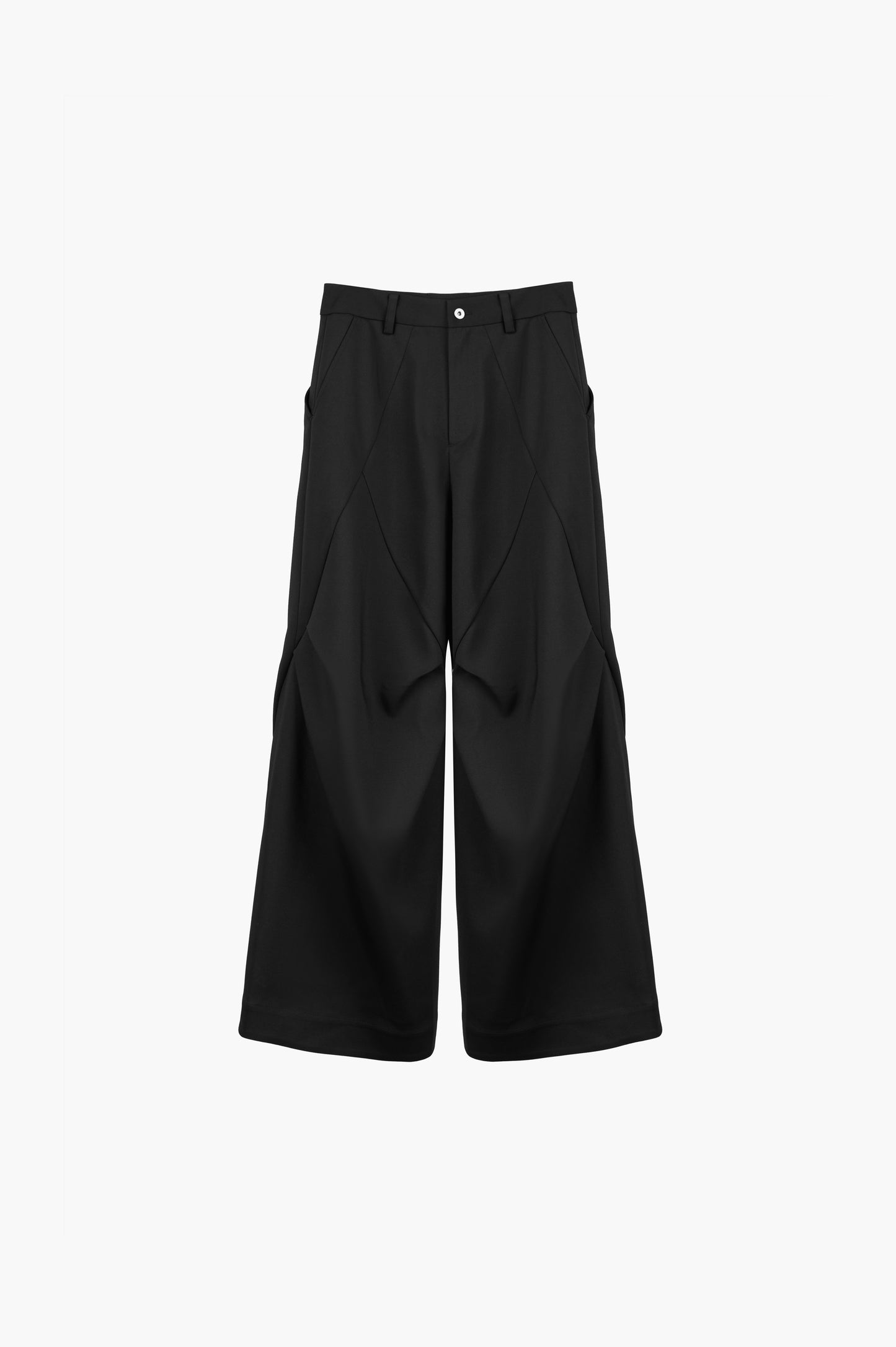 RHOMBUS WIDE LEG TROUSERS