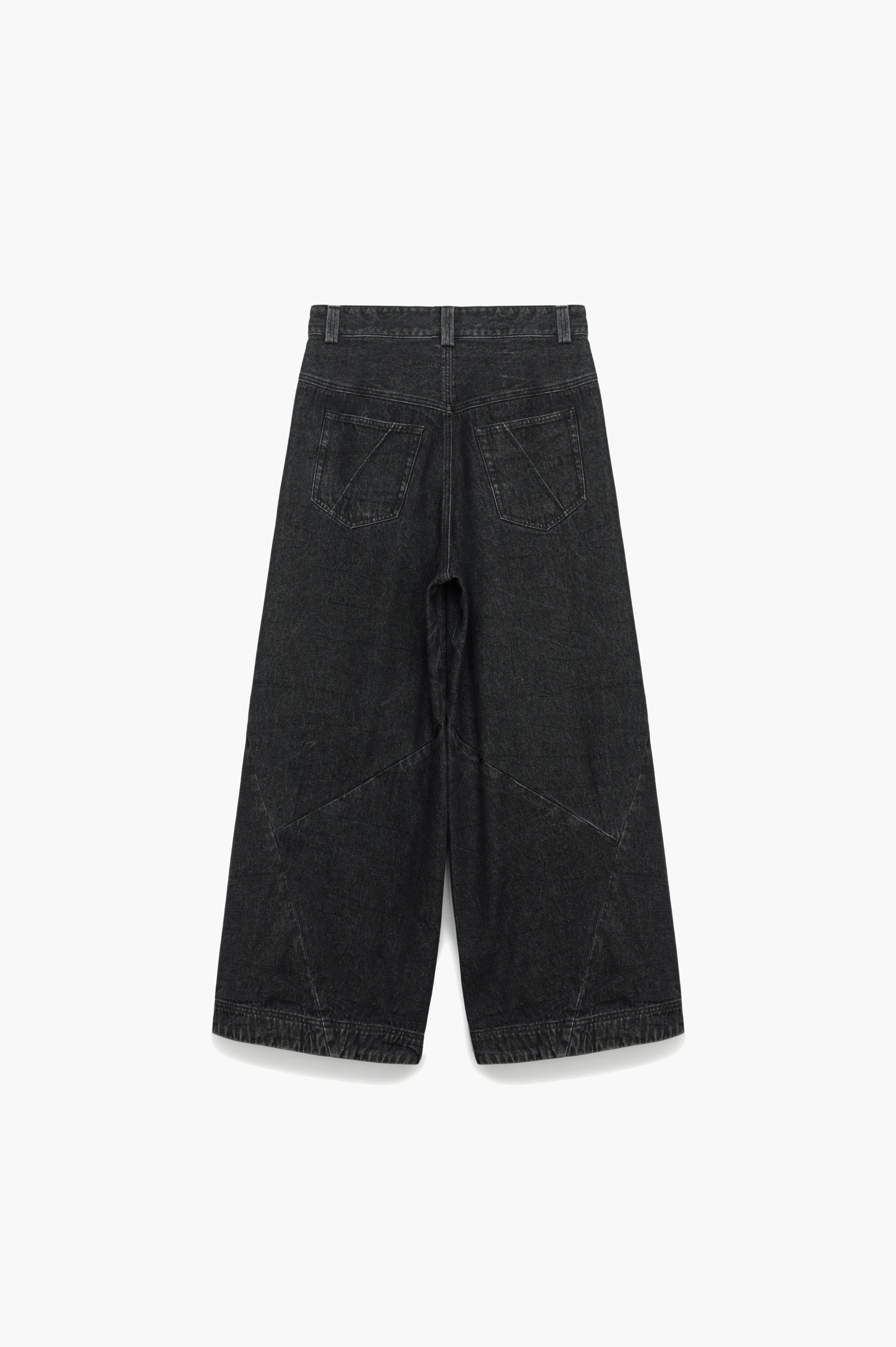 RHOMBUS DENIM PANTS