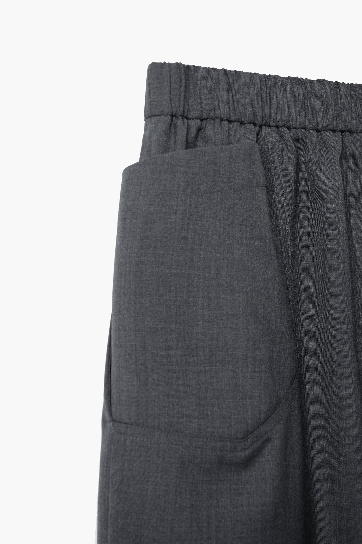 FEATHER DRAWSTRING PANTS